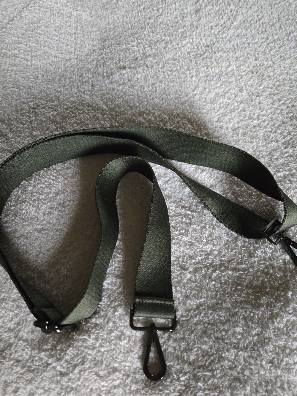Adjustable Olive Green Crossbody Bag Strap